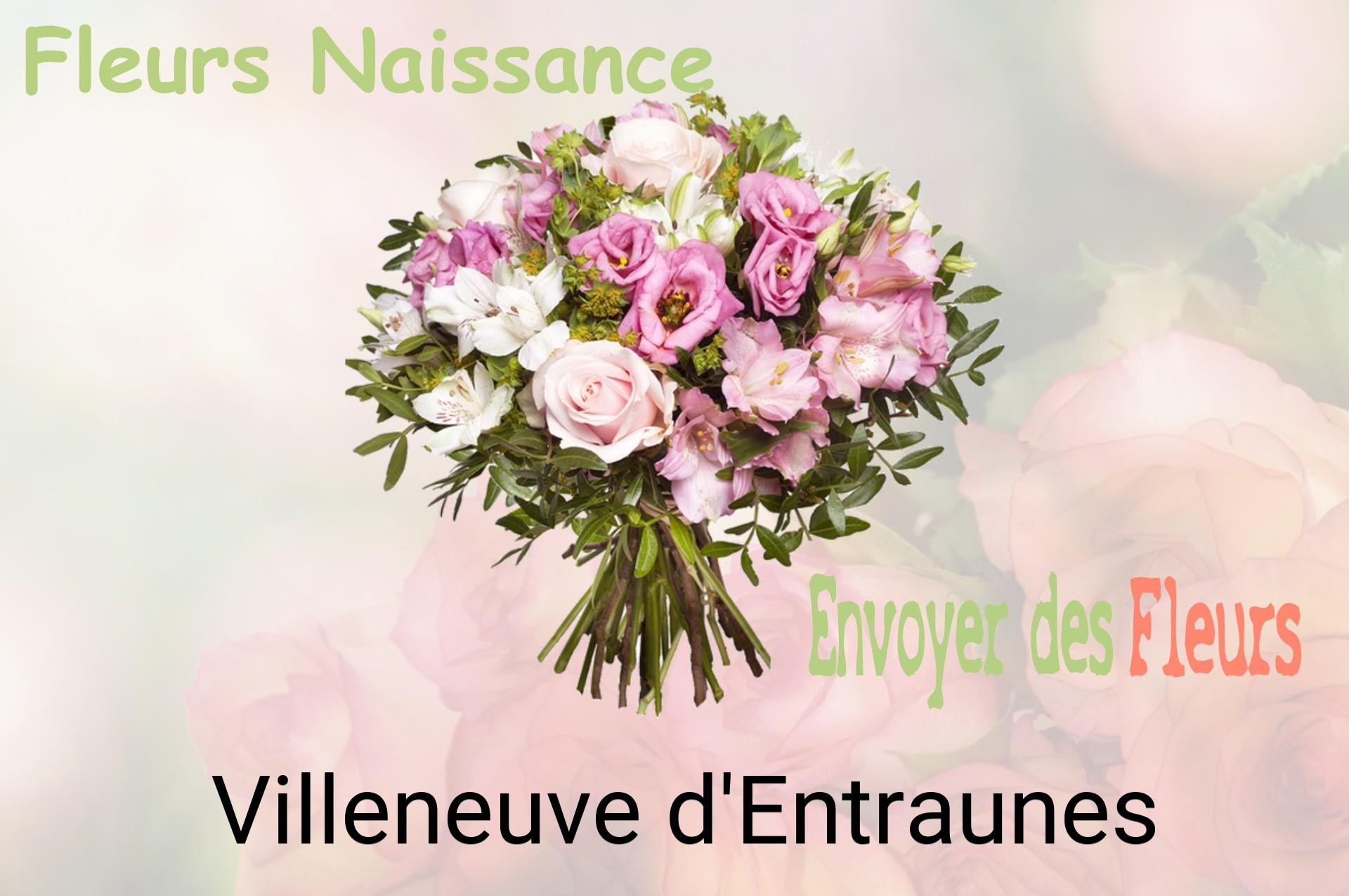 Bouquet de fleurs de naissance livré à Villeneuve-d'Entraunes