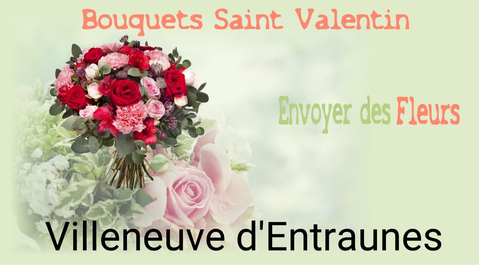 Roses de Saint-Valentin livrées à Villeneuve-d'Entraunes